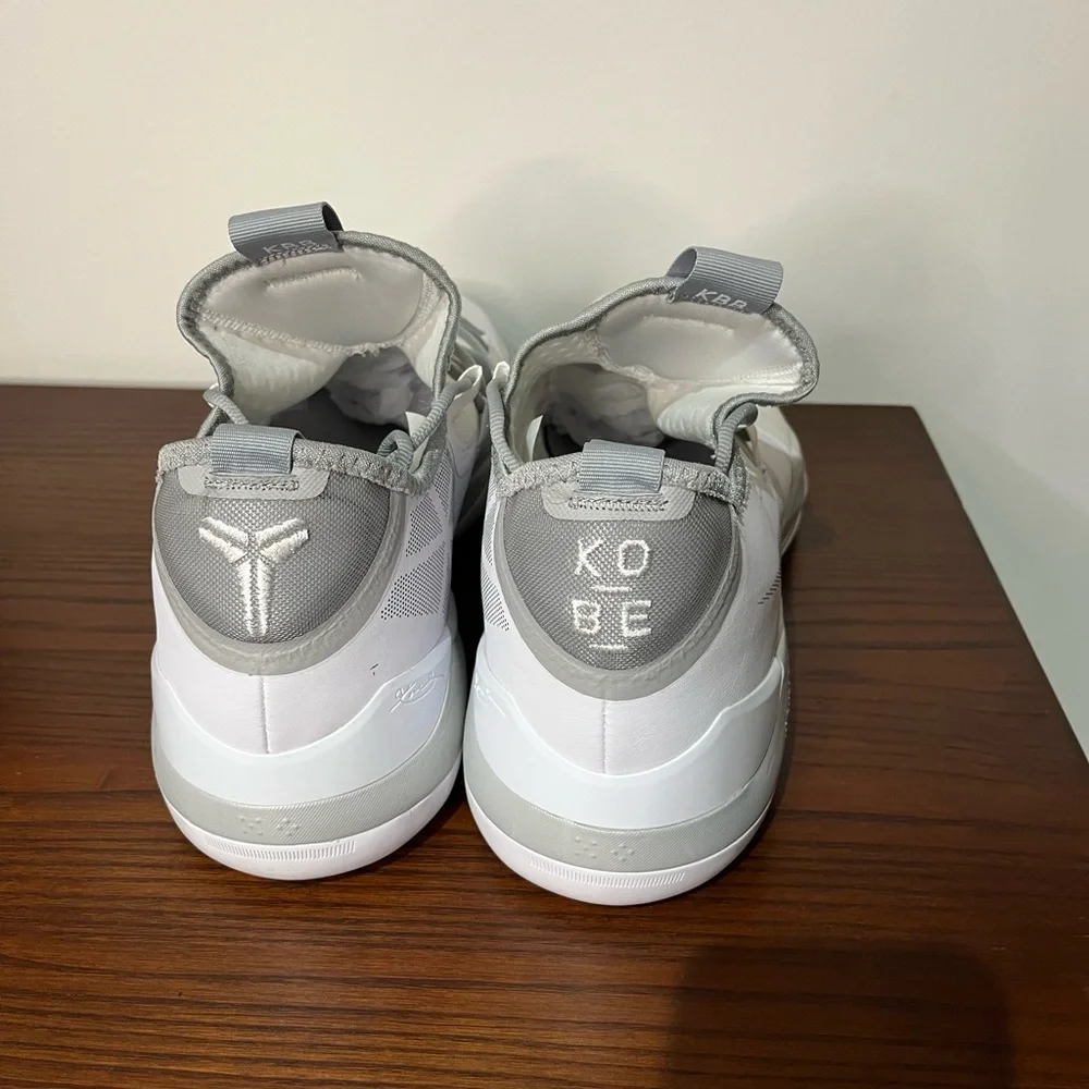 Nike Kobe AD Low White and Gray